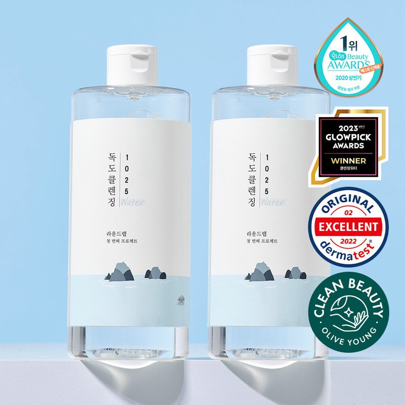 1025 Dokdo Cleansing Water 1+1 Set