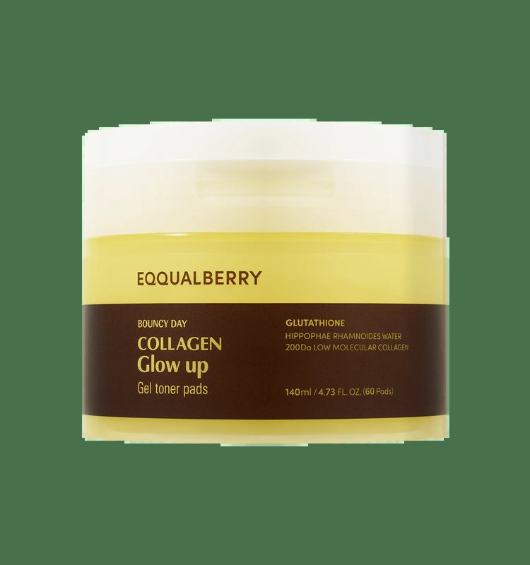 Collagen Glow Up Gel Toner Pads