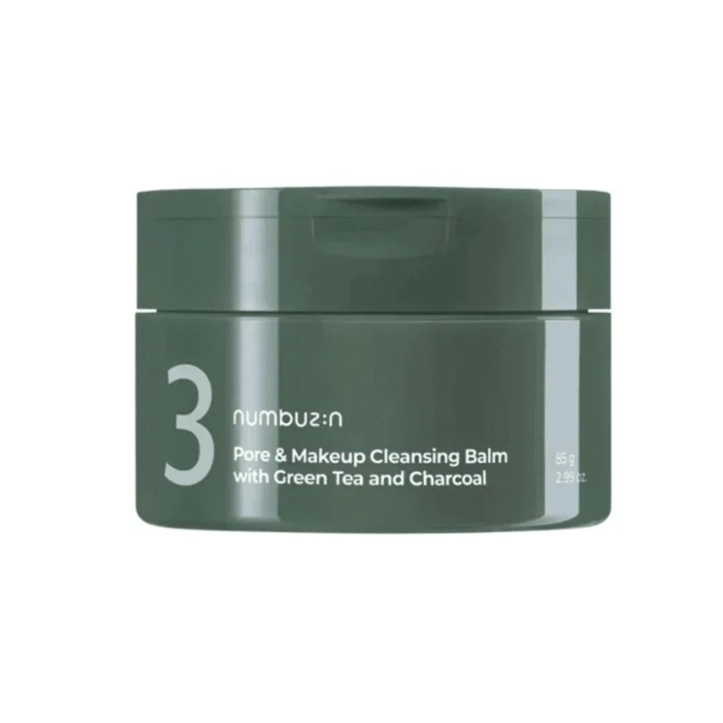 No. 3 Pore & Makeup Cleansing Balm With Green Tea And Charcoal