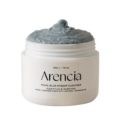 Fresh Blue Hyssop Rice Mochi Cleanser
