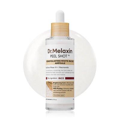 Peel Shot Exfoliant White Rice Ampoule
