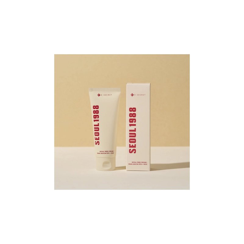 Seoul 1988 Cream Snail Mucin 93% + Rice