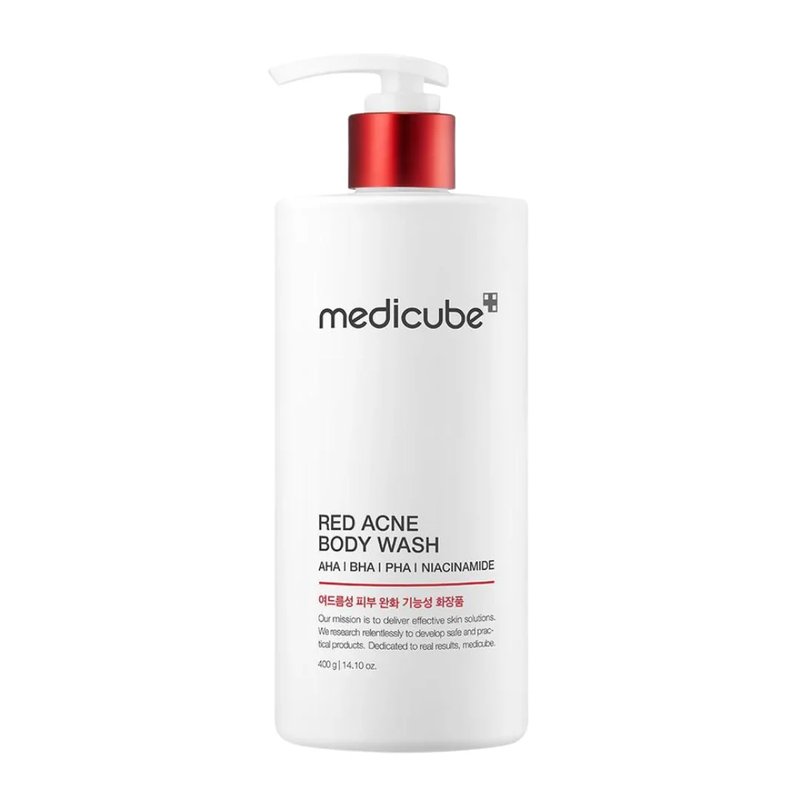 Red Acne Body Wash