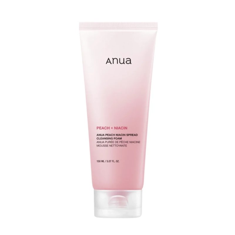 Peach Niacin Spread Cleansing Foam