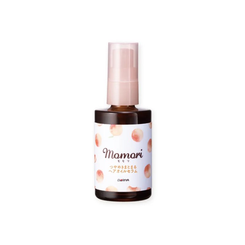 Momori Peach Glossy Hair Oil Serum
