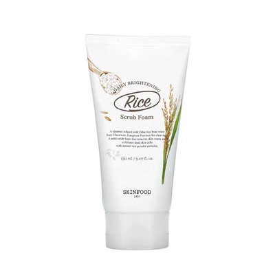 Rice Daily Brightening Scrub Foam
