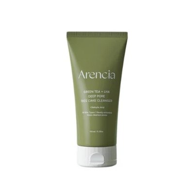 Green Tea + LHA Deep Pore Rice Cake Cleanser